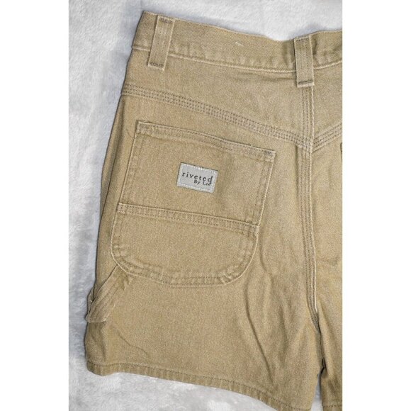 Riveted by Lee Women’s Carpenter Utility Shorts | Y2K Workwear Streetwear - 28 - Picture 7 of 10